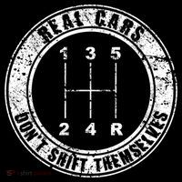 Real Cars Don't Shift Themselves Ual Transmission Gift Women's Hoodie thumb 2