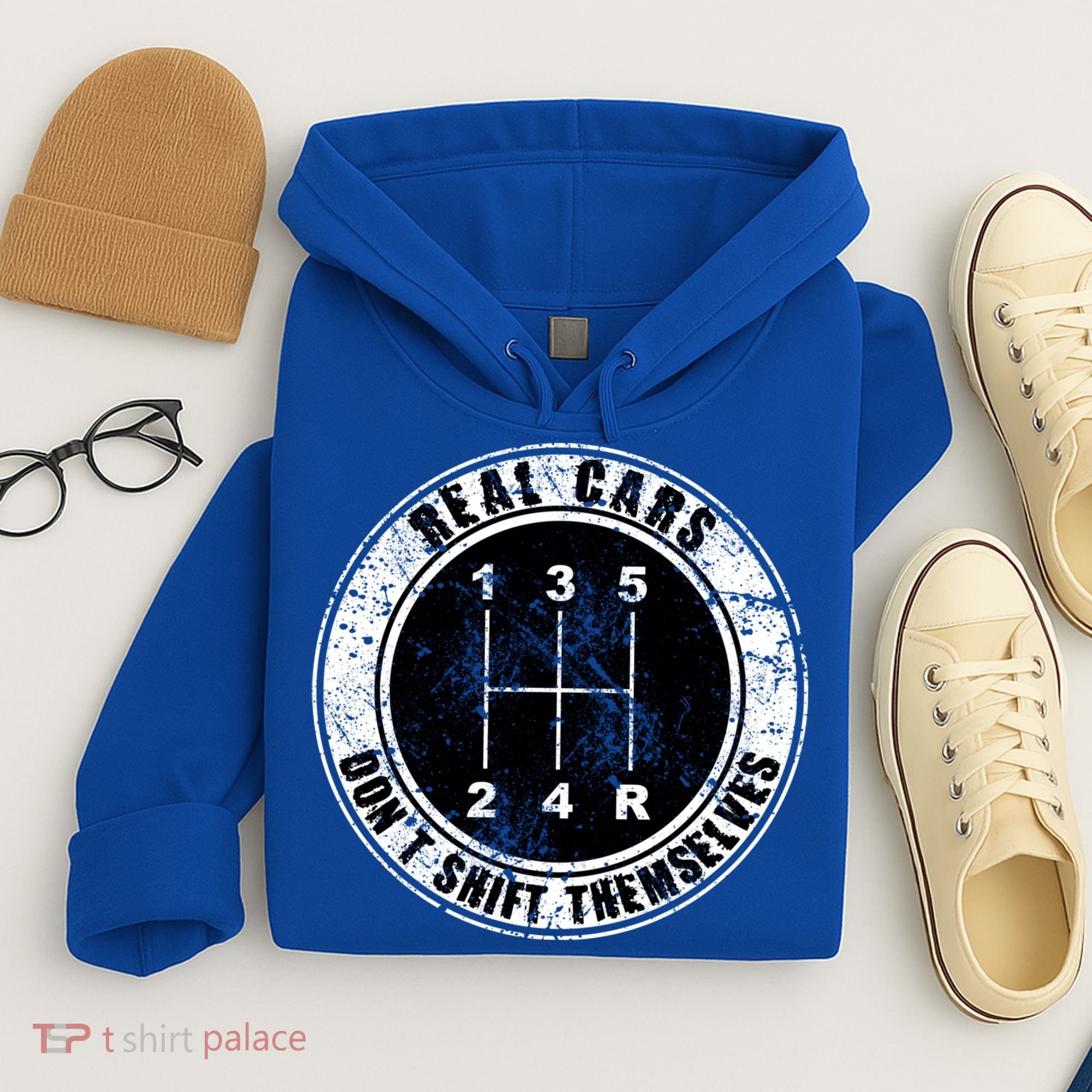 Real Cars Don't Shift Themselves Ual Transmission Gift Hoodie