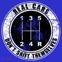 Real Cars Don't Shift Themselves Ual Transmission Gift Coaster thumb 2
