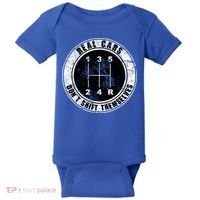 Real Cars Don't Shift Themselves Ual Transmission Gift Baby Bodysuit thumb 0