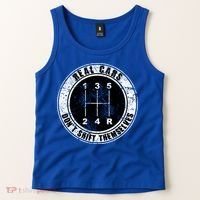 Real Cars Don't Shift Themselves Ual Transmission Gift Tank Top thumb 2