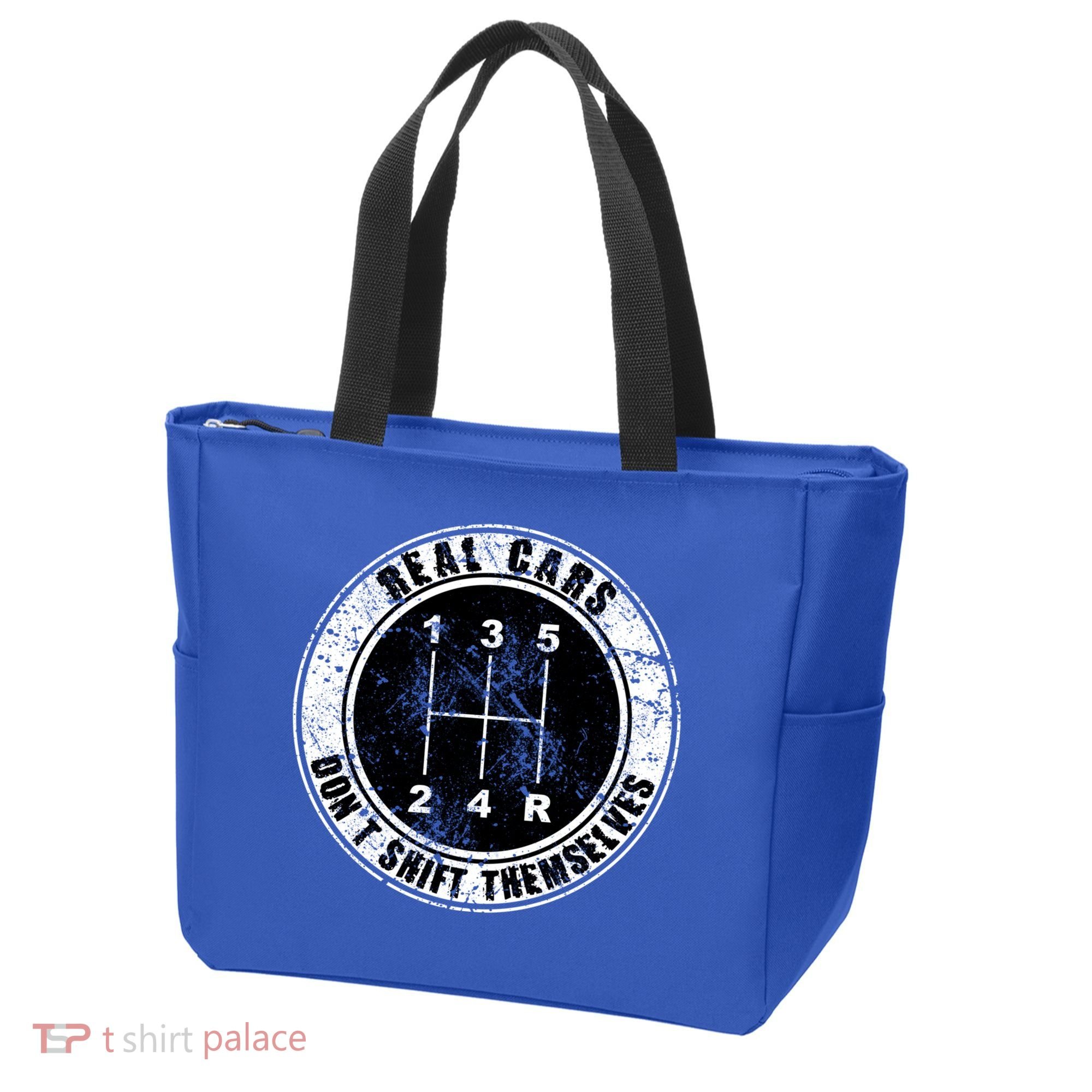 Real Cars Don't Shift Themselves Ual Transmission Gift Tote Bag