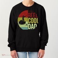 Reel Cool Dad Funny Fishing Fish Women's Sweatshirt thumb 0