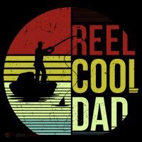 Reel Cool Dad Funny Fishing Fish Doggie Tank thumb 4
