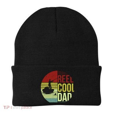 Reel Cool Dad Funny Fishing Fish Beanie