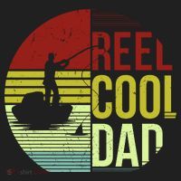Reel Cool Dad Funny Fishing Fish Beanie thumb 2