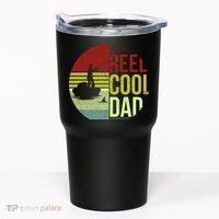 Reel Cool Dad Funny Fishing Fish Tumbler thumb 0
