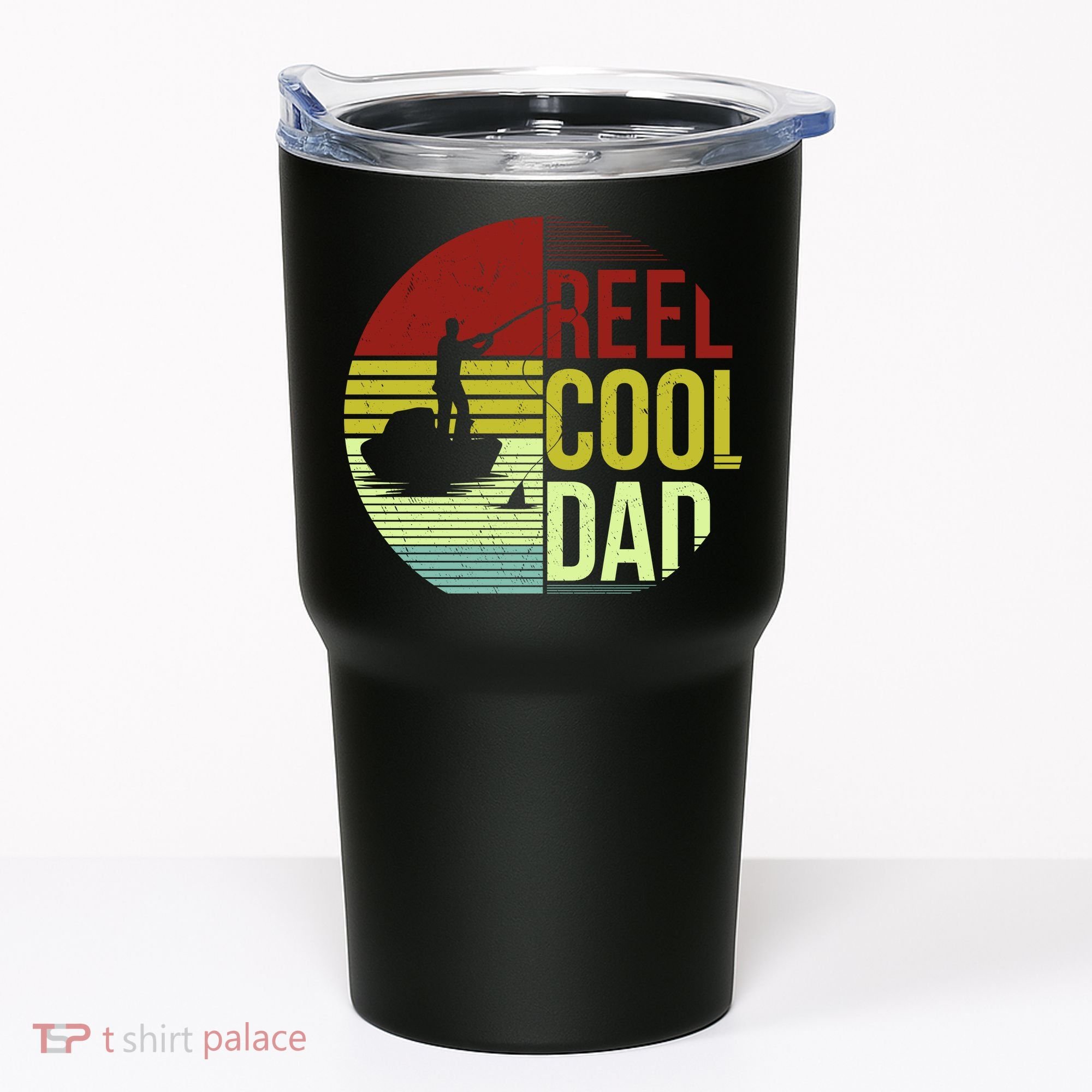 Reel Cool Dad Funny Fishing Fish Tumbler