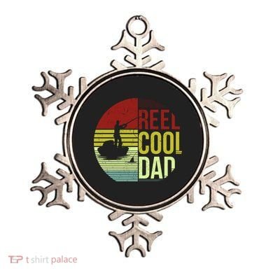 Reel Cool Dad Funny Fishing Fish Ornament