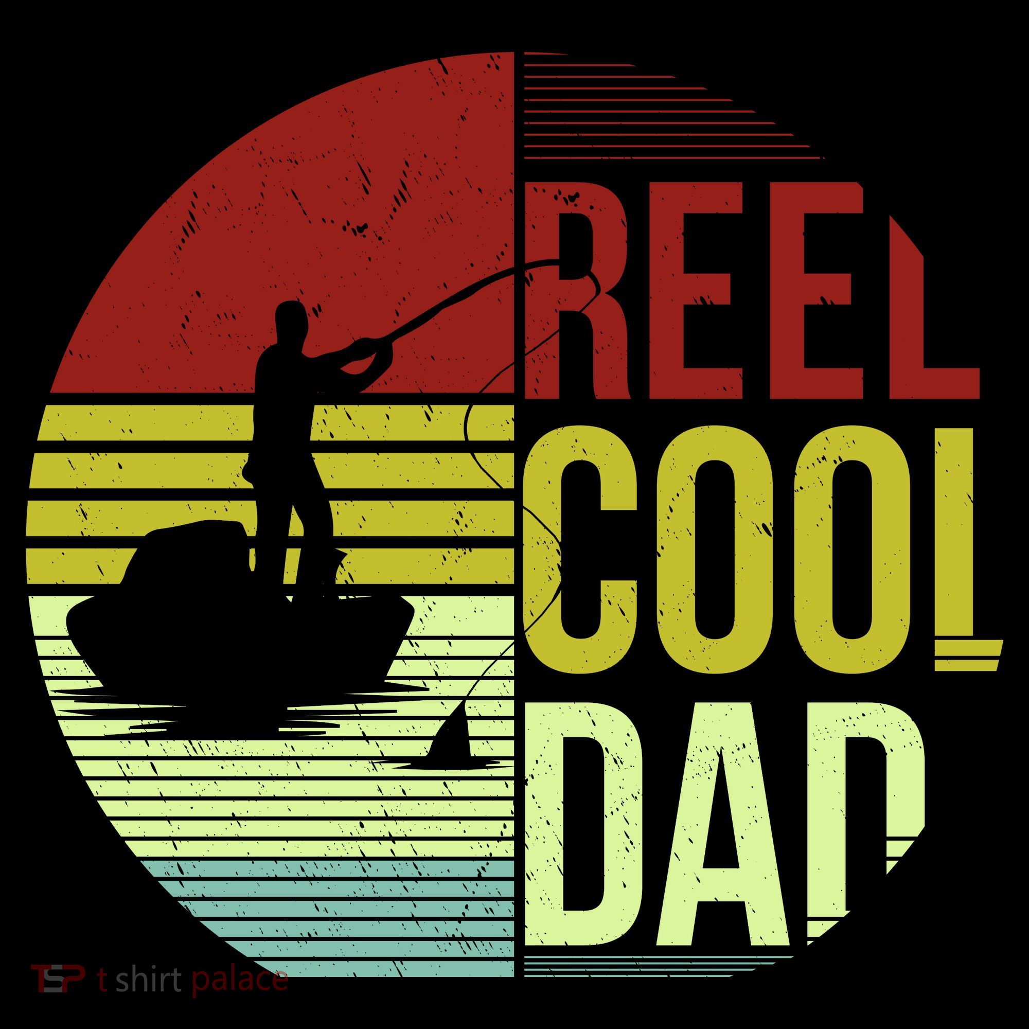 Reel Cool Dad Funny Fishing Fish Toddler Hoodie