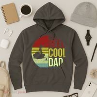 Reel Cool Dad Funny Fishing Fish Hoodie thumb 3