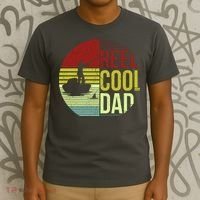 Reel Cool Dad Funny Fishing Fish T-Shirt thumb 3