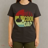 Reel Cool Dad Funny Fishing Fish T-Shirt thumb 4