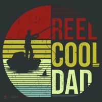 Reel Cool Dad Funny Fishing Fish Women's Long Sleeve Shirt thumb 2