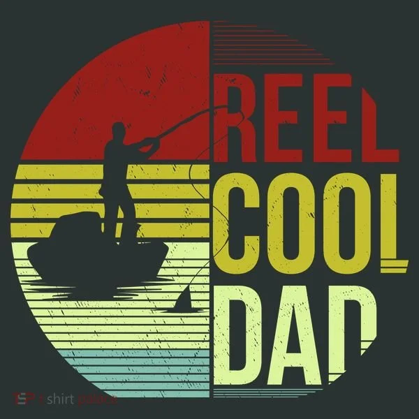Reel Cool Dad Funny Fishing Fish Women's T-Shirt