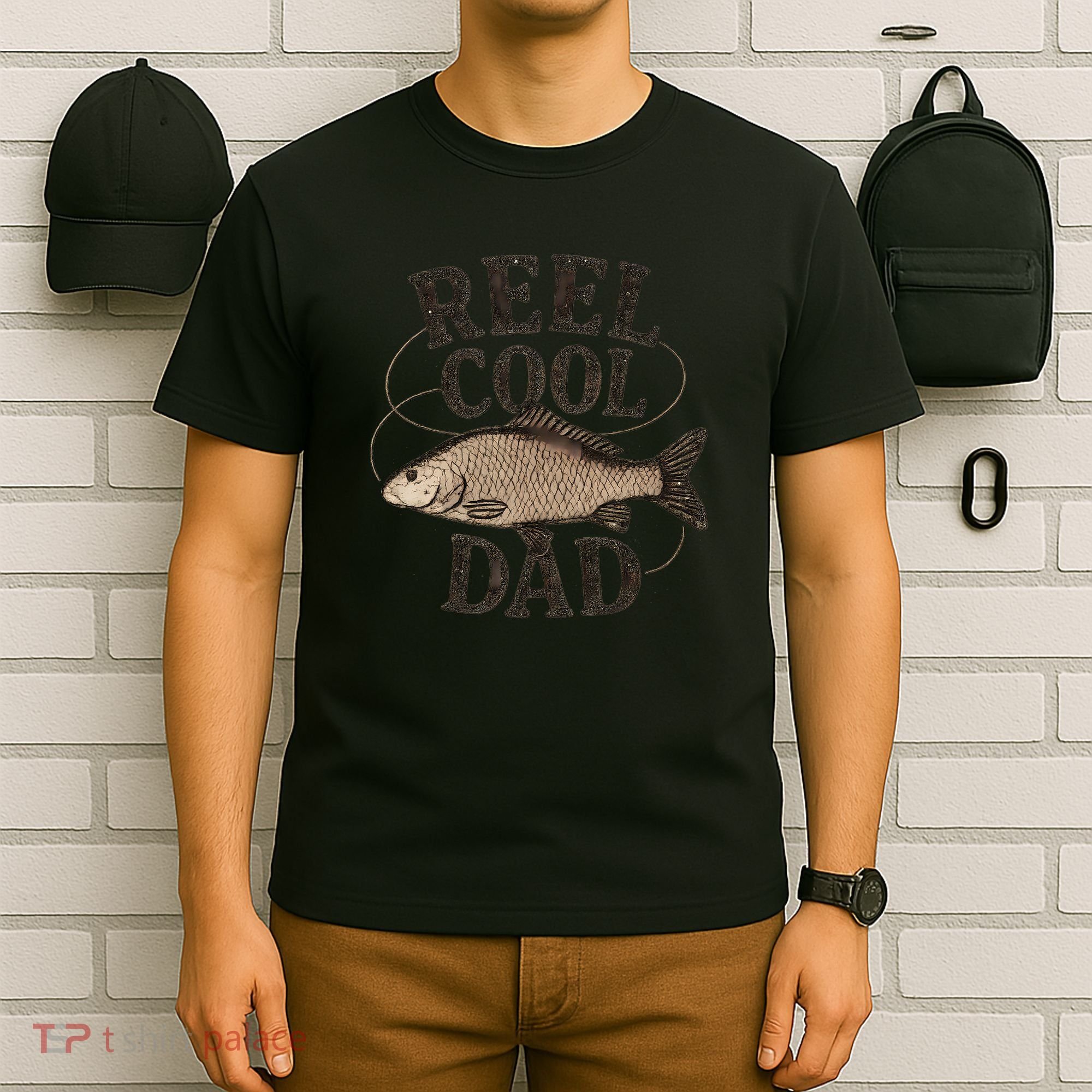 Reel Cool Dad - Perfect Gift for Father's Day T-Shirt