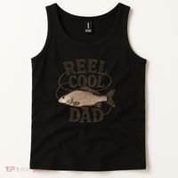 Reel Cool Dad - Perfect Gift for Father's Day Tank Top thumb 2