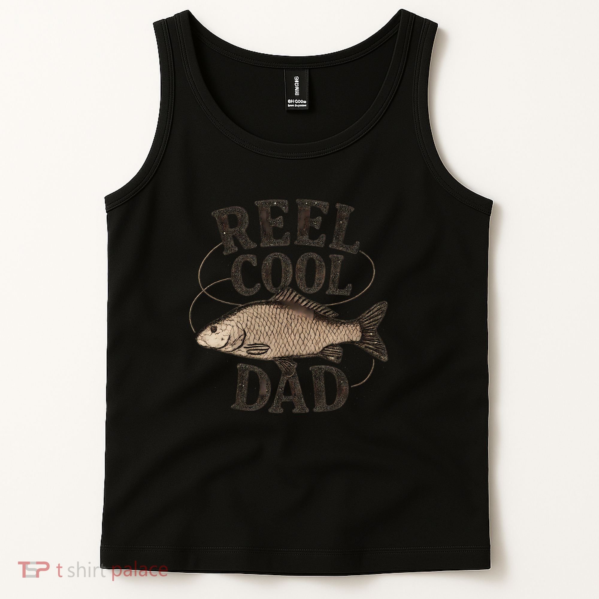 Reel Cool Dad - Perfect Gift for Father's Day Tank Top