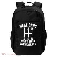 Real Cars DonT Shift Themselves Mechanic Auto Racing Backpack thumb 0