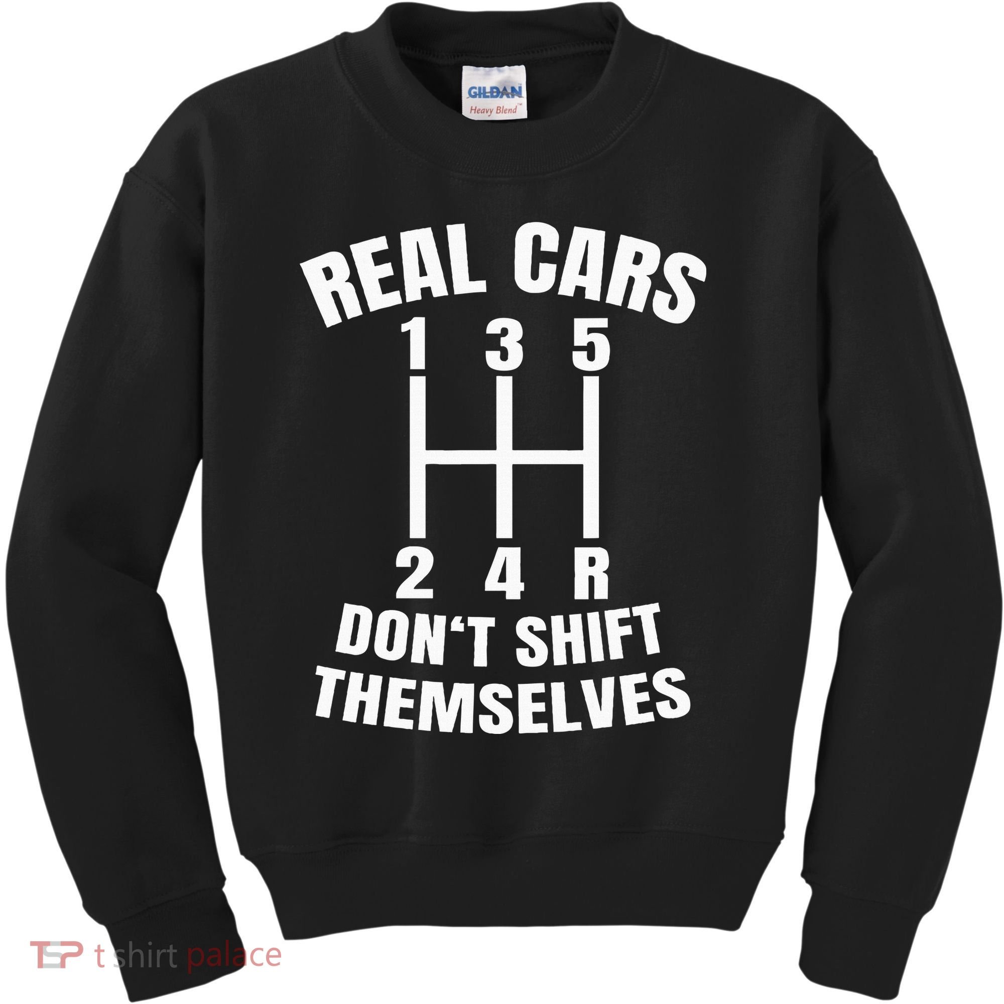 Real Cars DonT Shift Themselves Mechanic Auto Racing Kids Sweatshirt