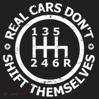 Real Cars Dont Shift Themselves Ual Shift Mechanic Golf Towel thumb 3