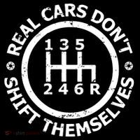Real Cars Dont Shift Themselves Ual Shift Mechanic Women's T-Shirt thumb 6