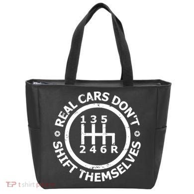 Real Cars Dont Shift Themselves Ual Shift Mechanic Tote Bag
