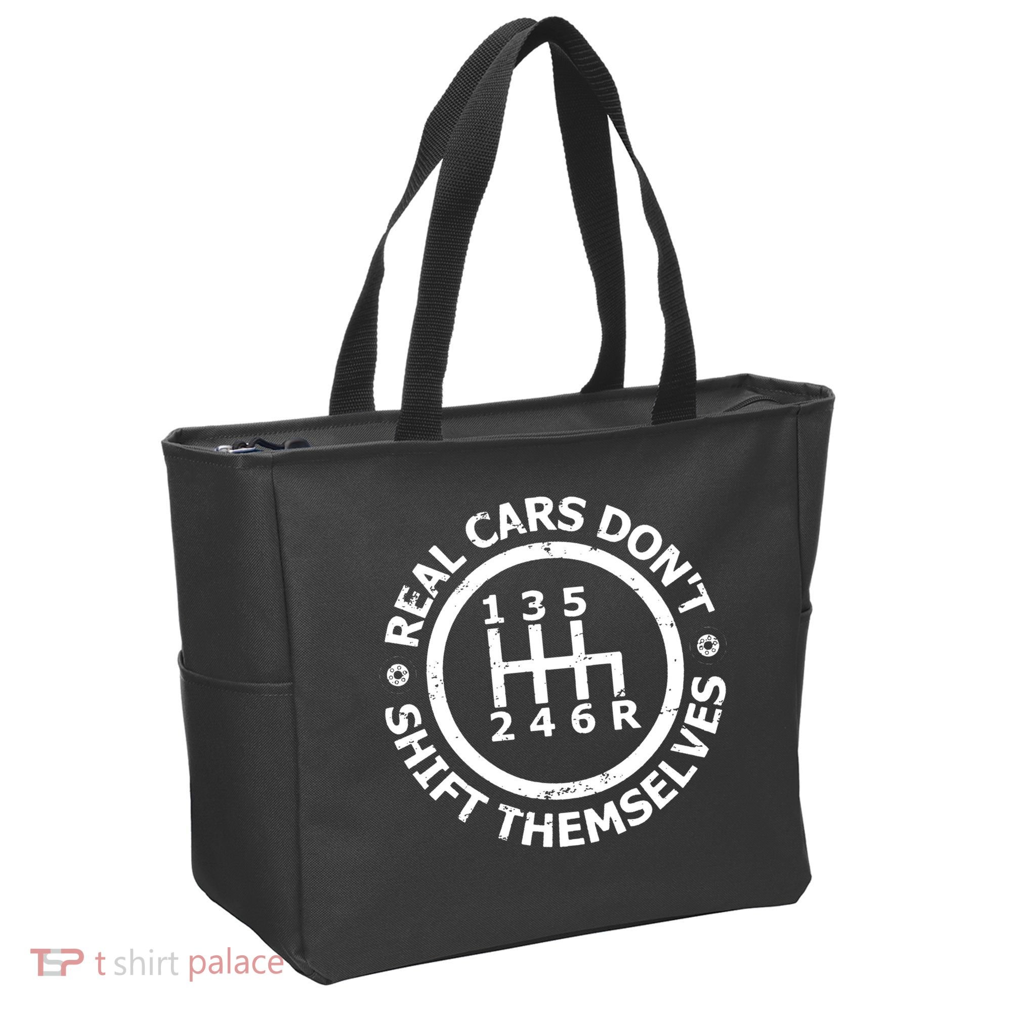 Real Cars Dont Shift Themselves Ual Shift Mechanic Tote Bag
