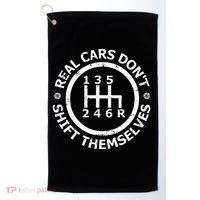 Real Cars DonT Shift Themselves Six Speed Drifting Golf Towel thumb 0