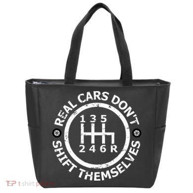 Real Cars DonT Shift Themselves Six Speed Drifting Tote Bag