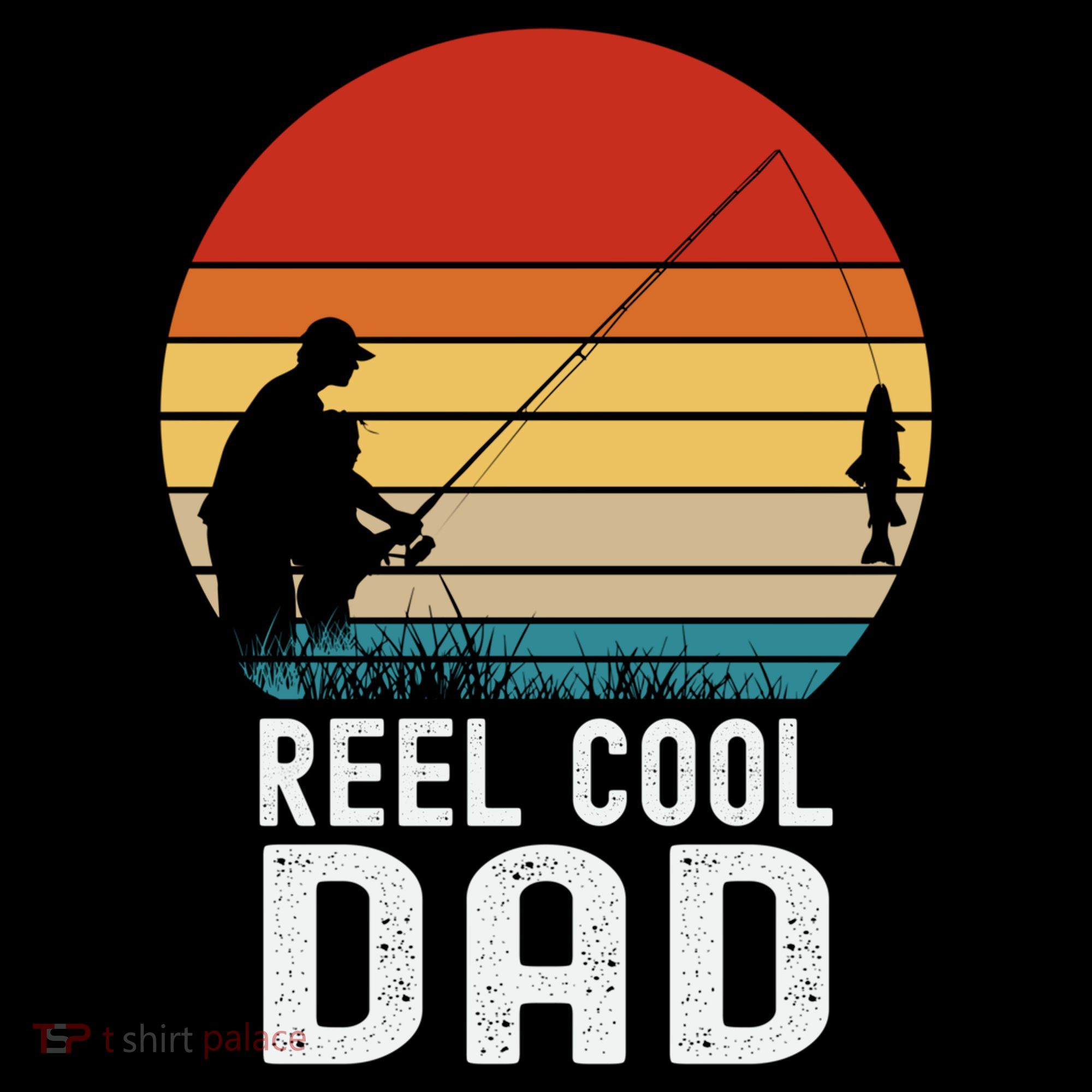 Reel Cool Dad Grandad Fisher Daddy Father's Day Fishing Gift Coffee Mug