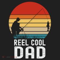 Reel Cool Dad Grandad Fisher Daddy Father's Day Fishing Gift Hat thumb 2