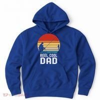 Reel Cool Dad Grandad Fisher Daddy Father's Day Fishing Gift Hoodie thumb 0