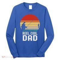 Reel Cool Dad Grandad Fisher Daddy Father's Day Fishing Gift Long Sleeve Shirt thumb 0