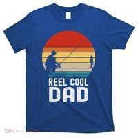 Reel Cool Dad Grandad Fisher Daddy Father's Day Fishing Gift T-Shirt thumb 0