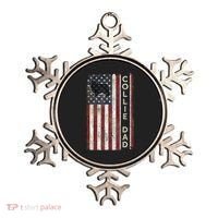 Rough Collie Dad 4th July American Flag Fathers Day Ornament thumb 0