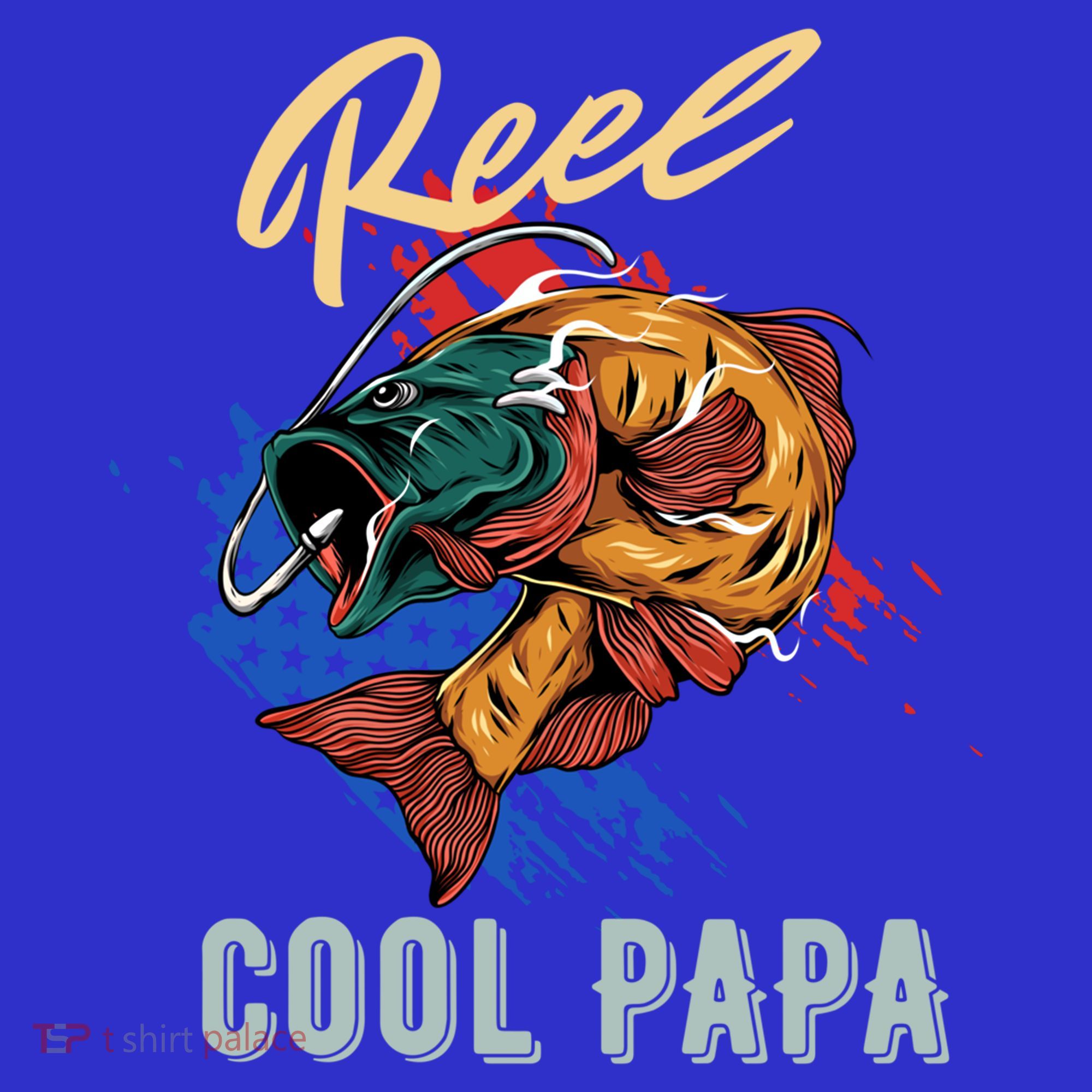 Reel Cool Dad Papa Father's Day Bass Fishing Cute Gift Tote Bag