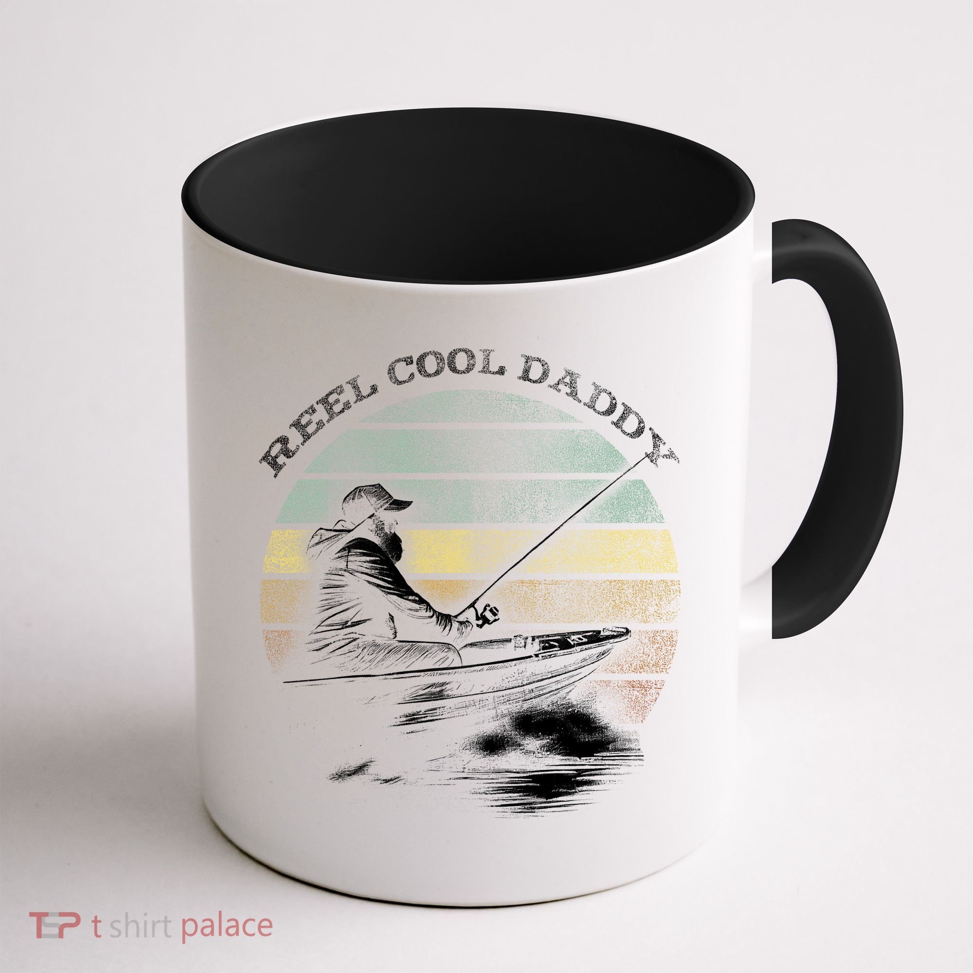 Reel Cool Daddy Fishing Coffee Mug