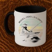 Reel Cool Daddy Fishing Coffee Mug thumb 2