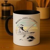 Reel Cool Daddy Fishing Coffee Mug thumb 4
