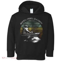 Reel Cool Daddy Fishing Toddler Hoodie thumb 0