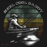Reel Cool Daddy Fishing Toddler Hoodie thumb 2