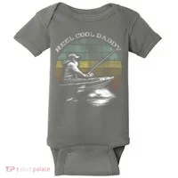 Reel Cool Daddy Fishing Baby Bodysuit thumb 0