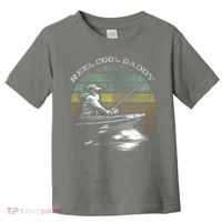 Reel Cool Daddy Fishing Toddler T-Shirt thumb 0