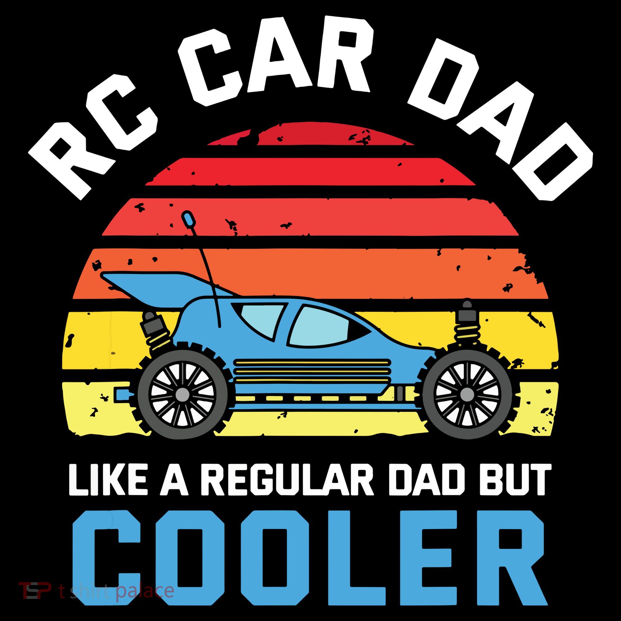 RC Car Dad Like A Regular Dad But Cooler RC Racing Lover Hoodie
