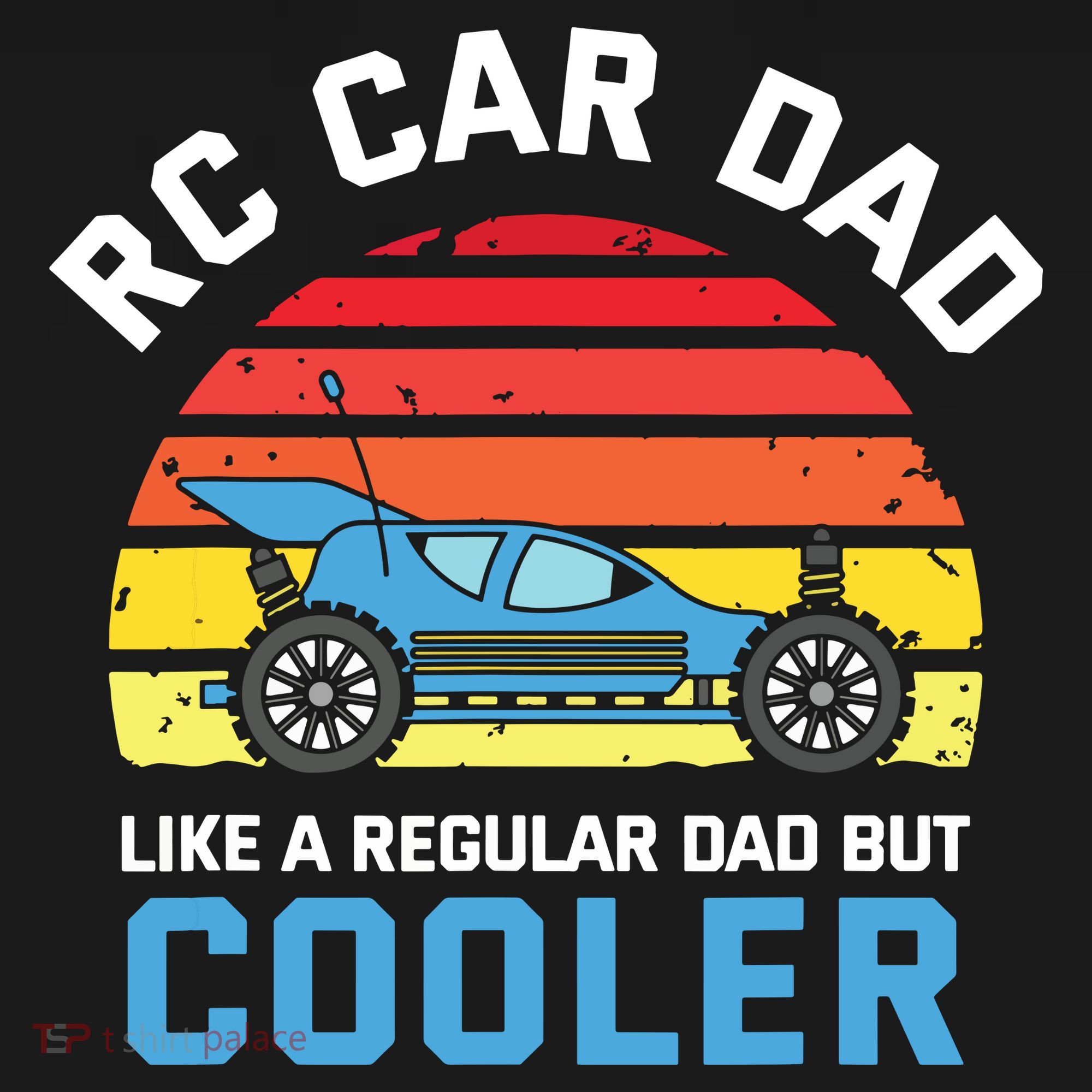 RC Car Dad Like A Regular Dad But Cooler RC Racing Lover Apron