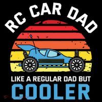 RC Car Dad Like A Regular Dad But Cooler RC Racing Lover Ornament thumb 1
