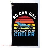 RC Car Dad Like A Regular Dad But Cooler RC Racing Lover Golf Towel thumb 0