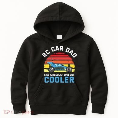RC Car Dad Like A Regular Dad But Cooler RC Racing Lover Kids Hoodie