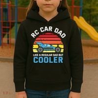 RC Car Dad Like A Regular Dad But Cooler RC Racing Lover Kids Hoodie thumb 3